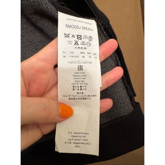 Armani Collezioni Black Jacket - Picture 10 of 11